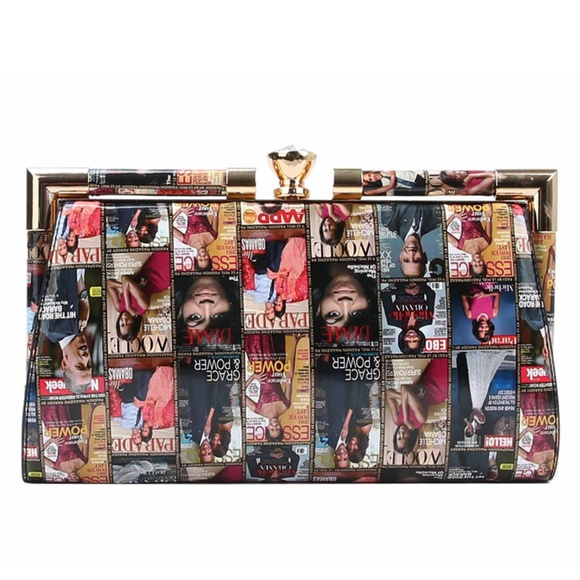 My Bag Lady Online Handbags - Michelle Obama Magazine Clutch My Bag Lady Online Handbags - Michelle Obama Magazine Clutch